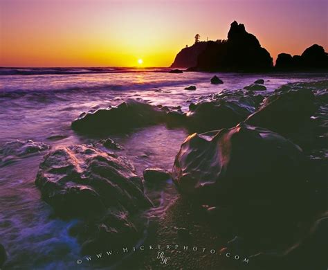 Ruby Beach Sunset Olympic Peninsula | Photo, Information