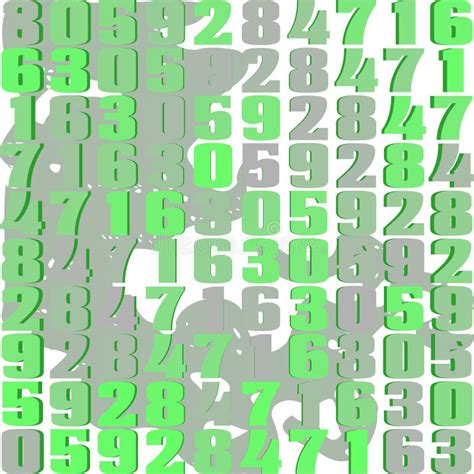 Colorful Numbers Background Stock Vector - Illustration of icon, nice: 76570196