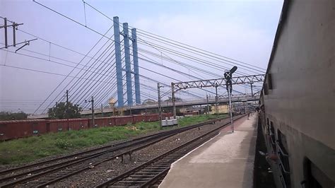 Burdwan(Bardhaman) Cable stayed cantilever Bridge over BWN Railway ...