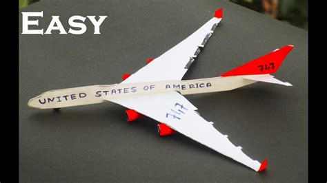 How To Make a Paper Airplane - Boeing 747 - YouTube