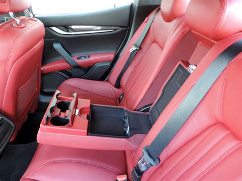 Maserati Ghibli Red Interior
