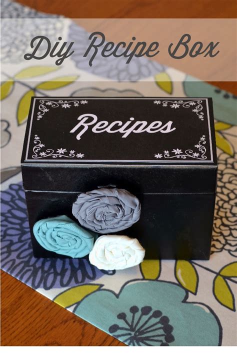 Digital Designs Scrapbooking: DIY Recipe Box