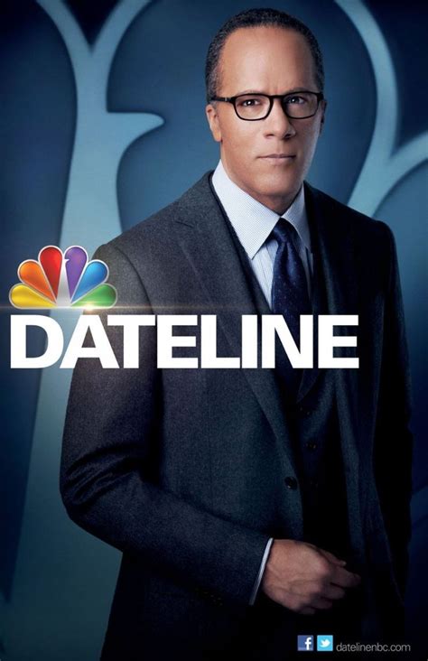 Dateline NBC ...Lester Holt | Great t.v.shows | Pinterest