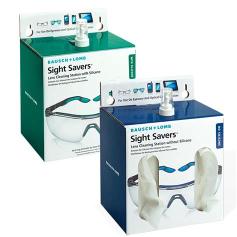 Disposable Lens Cleaning Stations with Bausch + Lomb FogShield XP®