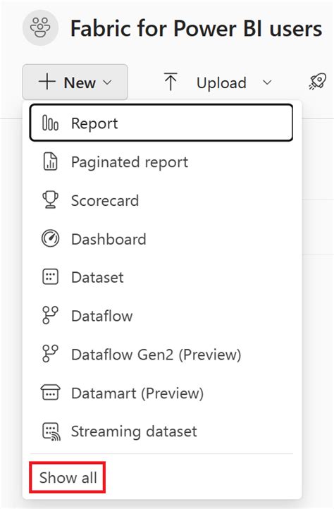 Tutorial: Microsoft Fabric for Power BI users - Power BI | Microsoft Learn