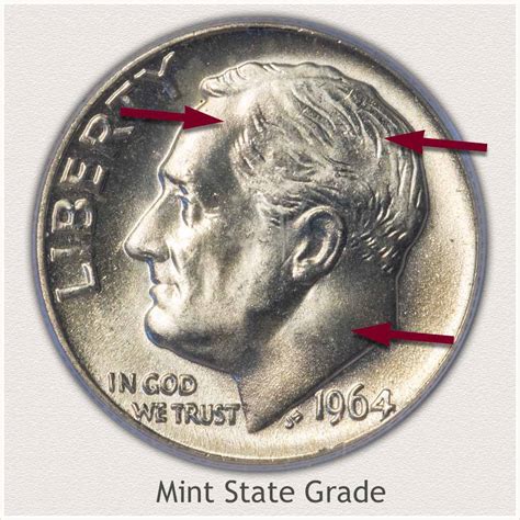 1964 Dime Value Chart