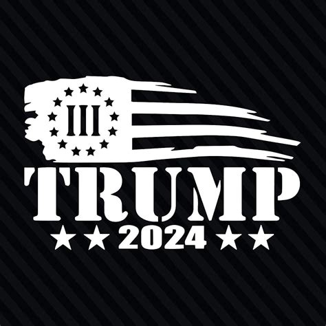 Trump 2024 Car Window Stickers - Adora Ardelia