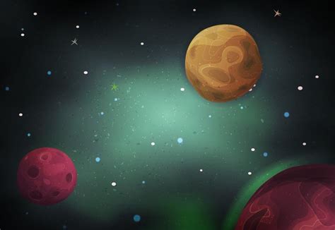 Scifi Space Background For Ui Game 264902 Vector Art at Vecteezy