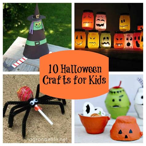 10 Halloween Crafts for Kids