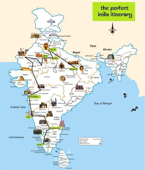 The perfect India itinerary route map - Global Gallivanting Travel Blog