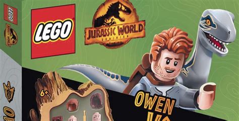 LEGO Jurassic World Dominion books with minifigures revealed