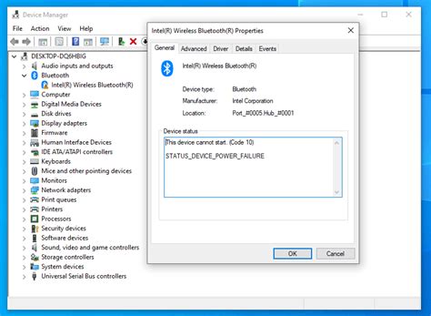 Bluetooth driver not working even after reinstallation - Microsoft Community