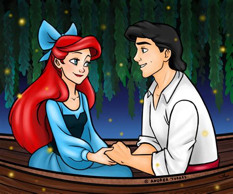 Day 01: Ariel and Eric by Andrea365 on DeviantArt