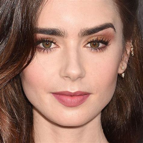 Lily Collins Makeup Photos & Products | Steal Her Style