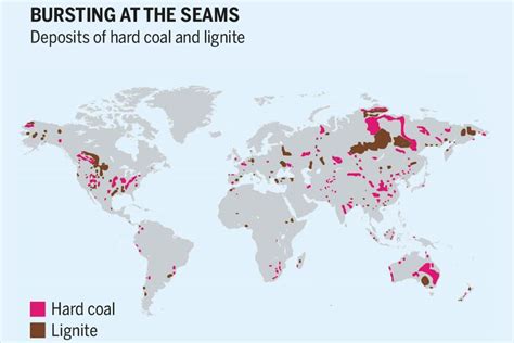 World coal deposits, by Böll foundation #map #coal #fuel #energy # ...