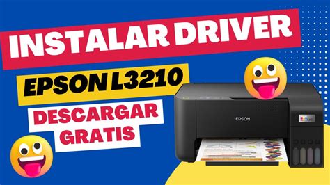 Como Instalar drivers Impresora Epson L3210🖨️Descargar Drivers Epson ...