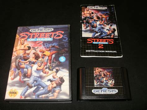 Streets of Rage 2 - Sega Genesis - Complete CIB