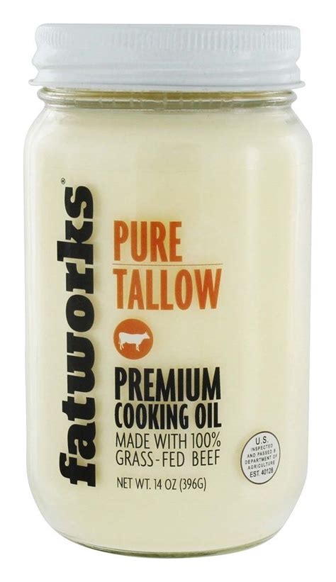 Fatworks - Pure Tallow Premium Cooking Oil in 2021 | Tallow, Cooking oil, Pure products