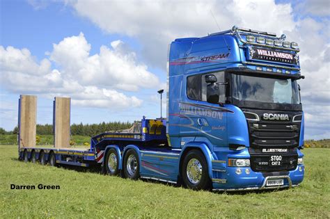 WILLIAMSON HAULAGE SCANIA R730 V8 BLUE STREAM Big Rig Trucks, Cars ...