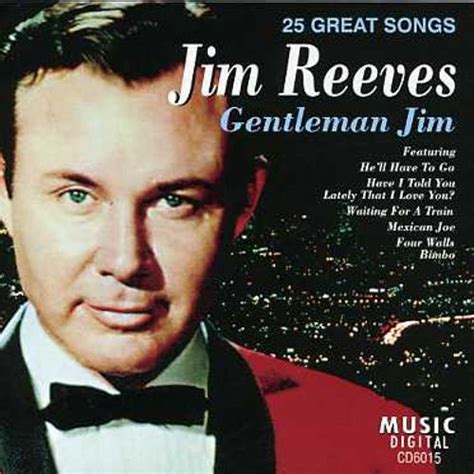 Jim Reeves - Gentleman Jim - 25 Great Songs (1996, CD) | Discogs