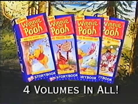 Different VHS Versions Of Winnie The Pooh And Tigger Too