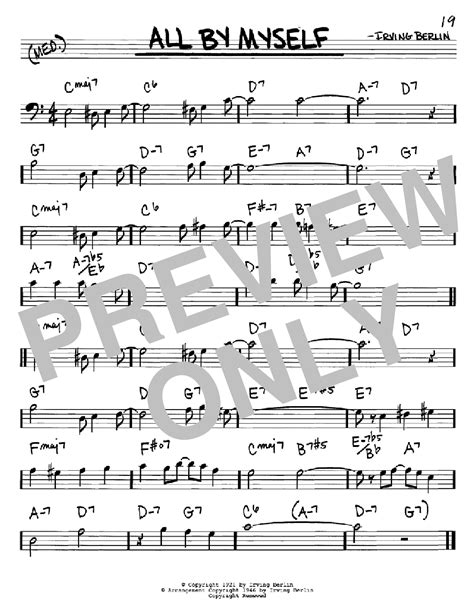 All By Myself Sheet Music