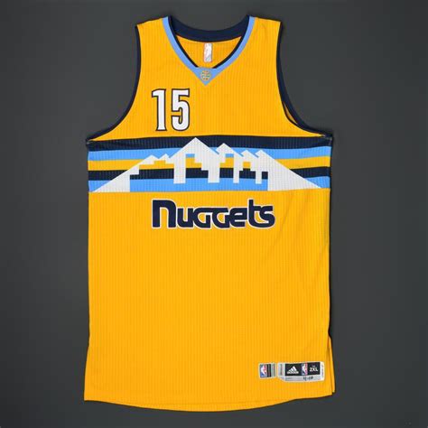 Nikola Jokic - Denver Nuggets - Game-Worn Alternate Jersey - 2015-16 ...