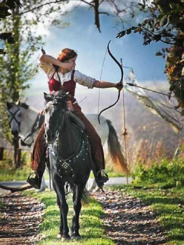 Mounted Archery on Horseback - Writing Horseback