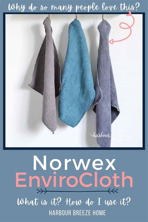 What is a Norwex EnviroCloth and How do I Use It? - Harbour Breeze Home