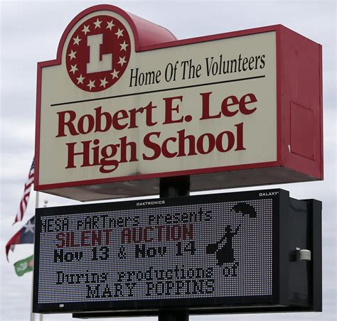 Robert E. Lee is a divisive name for a high school