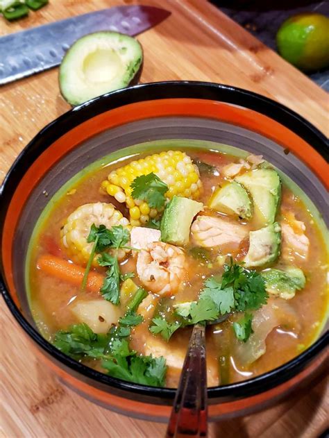 [Homemade] Mexican Seafood Soup Food Recipes | Mexican seafood soup, Mexican food recipes ...