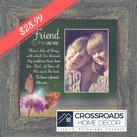 A Special Friend Picture Framed Poem About Friendship for Best Friend ...