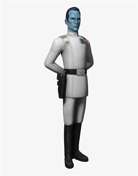 Star Wars Rebels Grand Admiral Thrawn Transparent PNG - 300x960 - Free Download on NicePNG