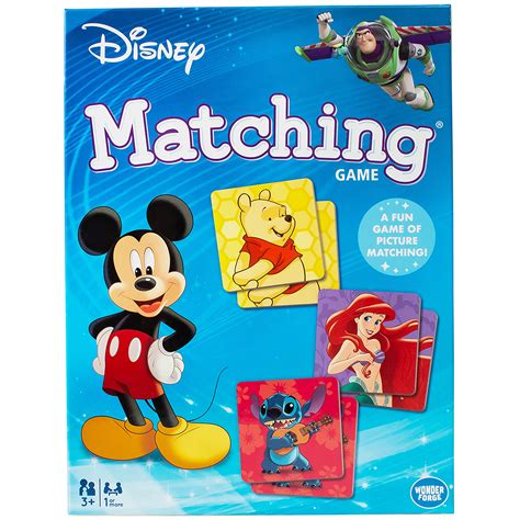 Disney Classic Characters Matching Game by Wonder Forge | For Boys ...