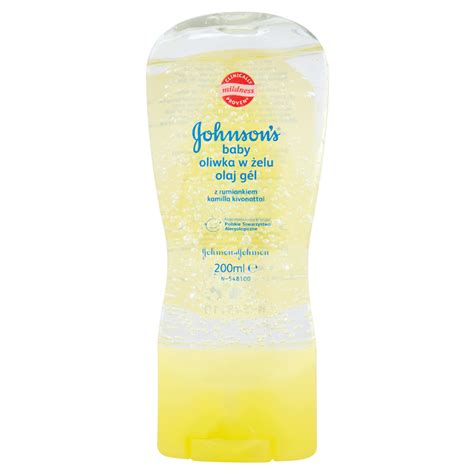 Johnson's Baby Oil Gel with Camomile 200ml - online shop Internet Supermarket