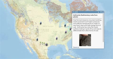 Rock types tell stories - Esri GeoInquiries™ collection for Earth Science | Earth science ...