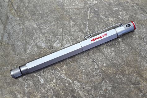 rOtring 600 Silver Fountain Pen - M Nib — The Clicky Post