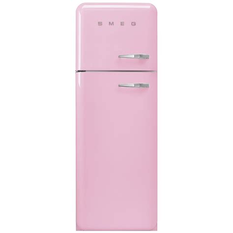 Smeg FAB30LPK5 50s Style Pink Retro Fridge Freezer - Appliance Centre