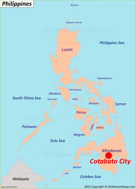 Cotabato City Map | Philippines | Detailed Maps of Cotabato City