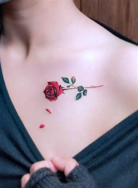 Discover 95+ about small rose tattoo best - in.daotaonec