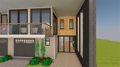 Modern Shipping Container 4 Bedroom House Design Floor Plan – Sheltermode