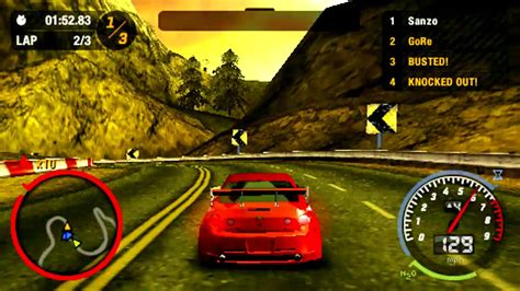 Need For Speed - Most Wanted PSP Gameplay - YouTube