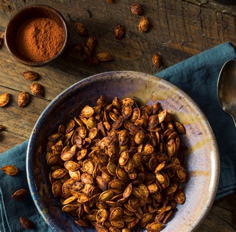 Spicy Roasted Pumpkin Seeds by Brandon Bolton, RDN - NOAH | Neighborhood Outreach Access to Health