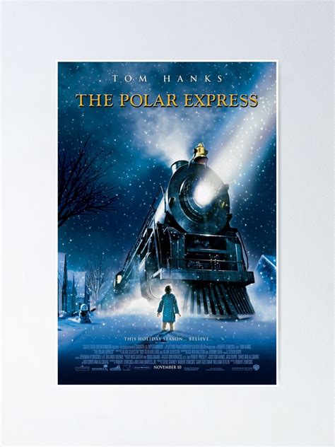 "The Polar Express Movie Poster" Poster for Sale by UnderOneSky | Redbubble