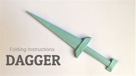 How to Create an Origami Sword – all about origami