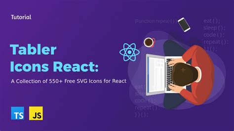 Tabler Icons React: A Collection of 550+ Free SVG Icons for React