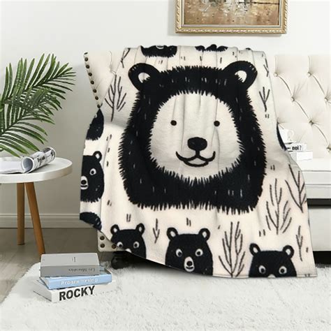 ARISTURING Mink Blanket with Sherpa Backing, Bear - Walmart.com