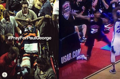 Video: Paul George suffers gruesome leg injury during U.S.A. scrimmage ...