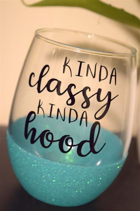 Funny Wine Glass Funny Wine Glasses Glitter Wine Glass - Etsy