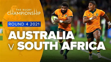 The Rugby Championship | Australia v South Africa - Rd 4 Highlights ...